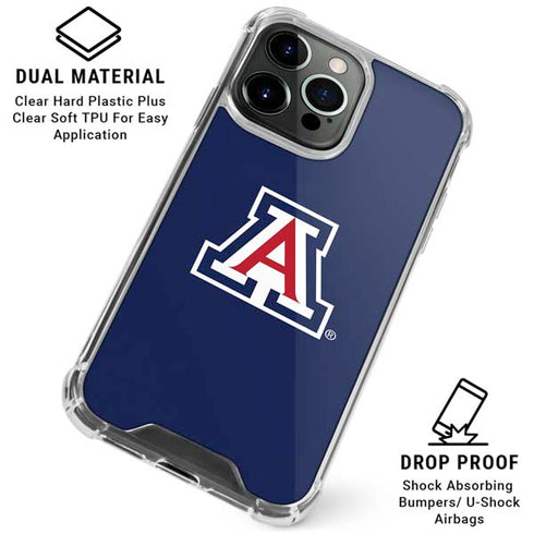 University of Arizona Primary Mark iPhone 16 Pro Clear Case